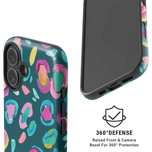 Leopard Spots by Etta Vee iPhone 16 Plus Magsafe Impact Case